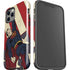 DC Comics Superman Vintage Pose American Flag iPhone 12 Pro Max Impact Case