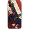 DC Comics Superman Vintage Pose American Flag iPhone 12 Pro Max Skin