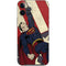 DC Comics Superman Vintage Pose American Flag iPhone 12 Pro Skin