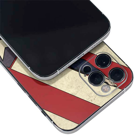 DC Comics Superman Vintage Pose American Flag iPhone 12 Pro Skin