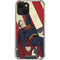 DC Comics Superman Vintage Pose American Flag iPhone 13 Mini Clear Case