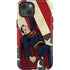 DC Comics Superman Vintage Pose American Flag iPhone 15 Impact Case
