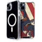 DC Comics Superman Vintage Pose American Flag iPhone 14 Plus MagSafe Case