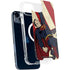 DC Comics Superman Vintage Pose American Flag iPhone 14 Plus MagSafe Case