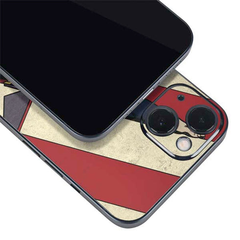 DC Comics Superman Vintage Pose American Flag iPhone 14 Plus Skin