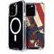DC Comics Superman Vintage Pose American Flag iPhone 15 Pro MagSafe Case