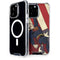DC Comics Superman Vintage Pose American Flag iPhone 14 Pro Max MagSafe Case