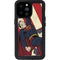 DC Comics Superman Vintage Pose American Flag iPhone 14 Pro Max Waterproof Case