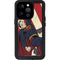 DC Comics Superman Vintage Pose American Flag iPhone 14 Pro Waterproof Case