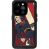 DC Comics Superman Vintage Pose American Flag iPhone 14 Pro Waterproof Case