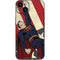 DC Comics Superman Vintage Pose American Flag iPhone 14 Skin