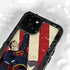 DC Comics Superman Vintage Pose American Flag iPhone 15 Waterproof Case