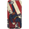 DC Comics Superman Vintage Pose American Flag iPhone SE (2nd & 3rd Gen) Pro Case