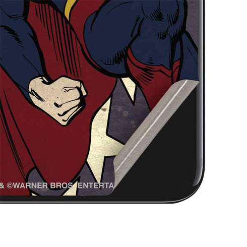 DC Comics Superman Vintage Pose American Flag iPhone SE (2nd & 3rd Gen) Skin