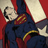 DC Comics Superman Vintage Pose American Flag iPhone X Skin