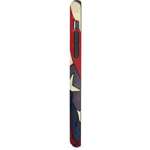 DC Comics Superman Vintage Pose American Flag iPhone XR Pro Case