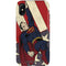 DC Comics Superman Vintage Pose American Flag iPhone XS Pro Case