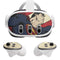 DC Comics Superman Vintage Pose American Flag Meta Quest 3 Skin
