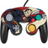 DC Comics Superman Vintage Pose American Flag Nintendo GameCube Controller Skin