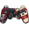 DC Comics Superman Vintage Pose American Flag PS3 Dual Shock wireless controller Skin