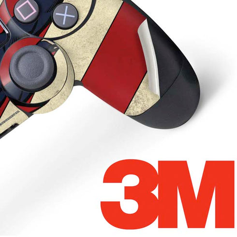 DC Comics Superman Vintage Pose American Flag PS4 Controller Skin