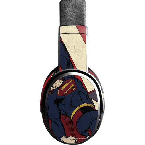 DC Comics Superman Vintage Pose American Flag Skullcandy Crusher Wireless Skin