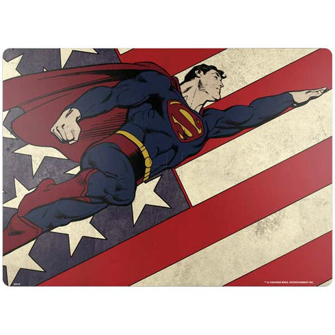 DC Comics Superman Vintage Pose American Flag Surface Laptop 4 15in Skin