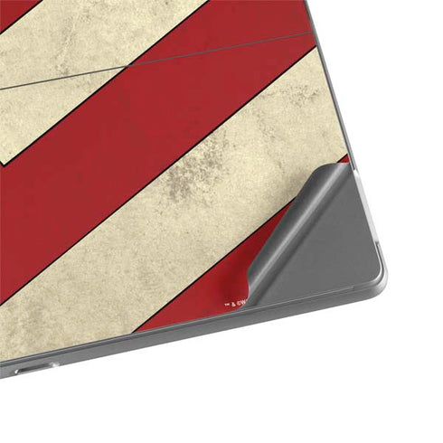 DC Comics Superman Vintage Pose American Flag Surface Pro 8 Skin