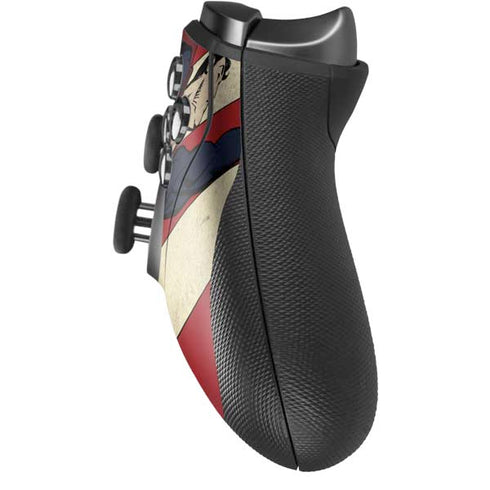 DC Comics Superman Vintage Pose American Flag Xbox Elite Wireless Controller Series 2 Skin
