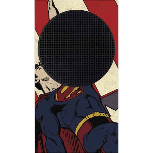 DC Comics Superman Vintage Pose American Flag Xbox Series S Skins