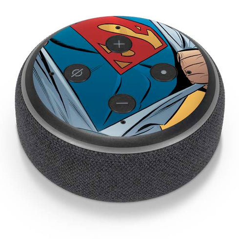 DC Comics Superman 90's Animated Series Amazon Echo Dot Skin