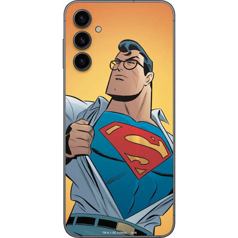 DC Comics Superman 90's Animated Series Galaxy A14 5G Skin