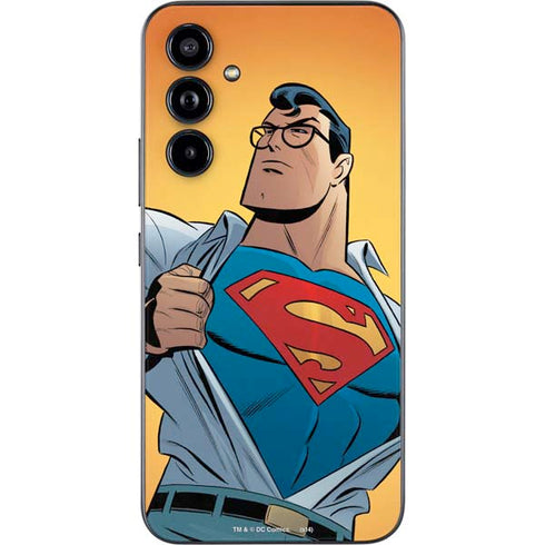 DC Comics Superman 90's Animated Series Galaxy A54 5G Skin