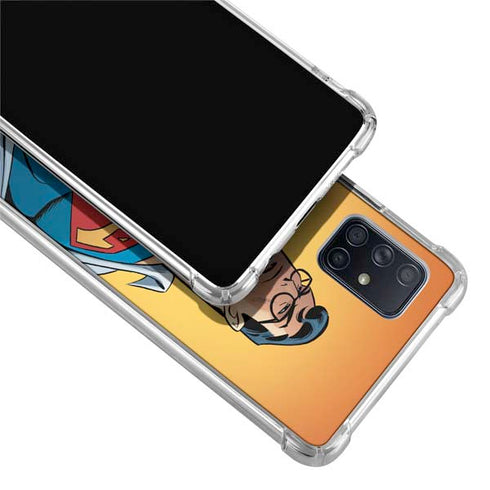 DC Comics Superman 90's Animated Series Galaxy A71 5G Clear Case