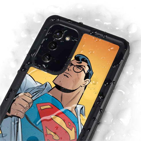 DC Comics Superman 90's Animated Series Galaxy Note20 5G Waterproof Case