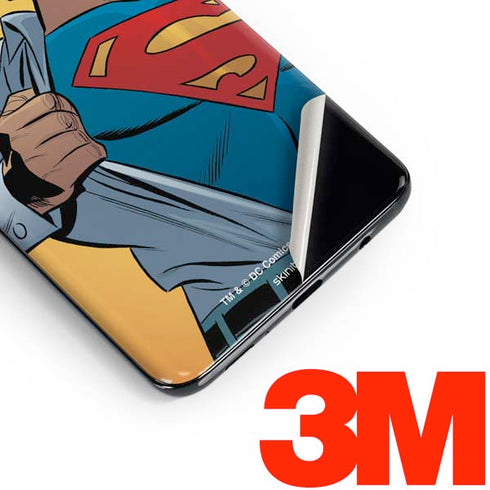 DC Comics Superman 90's Animated Series Galaxy S10 Skin