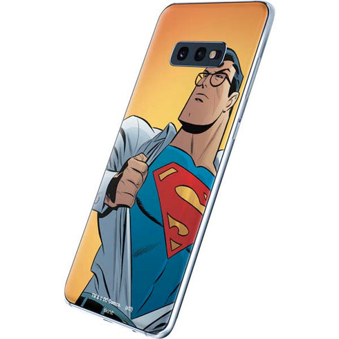 DC Comics Superman 90's Animated Series Galaxy S10e Skin