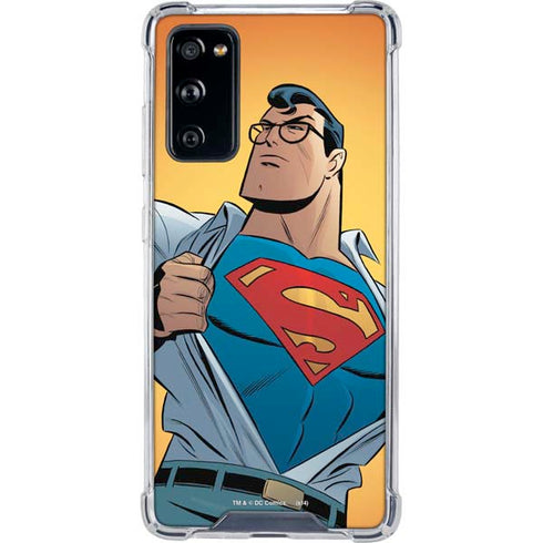DC Comics Superman 90's Animated Series Galaxy S20 FE Clear Case