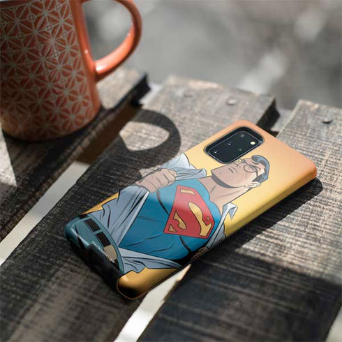 DC Comics Superman 90's Animated Series Galaxy S20 Plus Pro Case