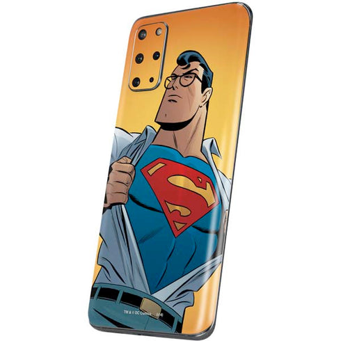 DC Comics Superman 90's Animated Series Galaxy S20 Plus Skin