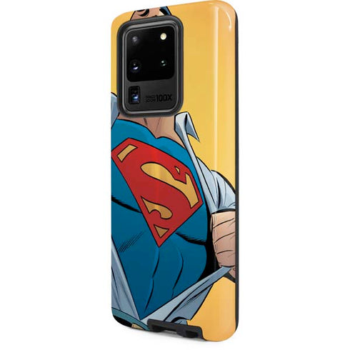 DC Comics Superman 90's Animated Series Galaxy S20 Ultra 5G Pro Case