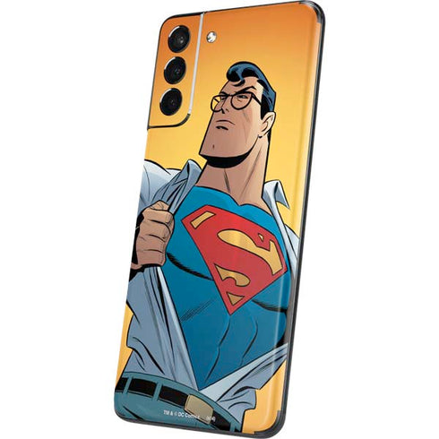 DC Comics Superman 90's Animated Series Galaxy S21 5G Skin