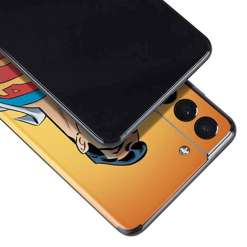 DC Comics Superman 90's Animated Series Galaxy S21 5G Skin