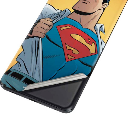 DC Comics Superman 90's Animated Series Galaxy S21 5G Skin