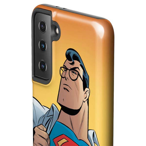 DC Comics Superman 90's Animated Series Galaxy S21 FE Pro Case