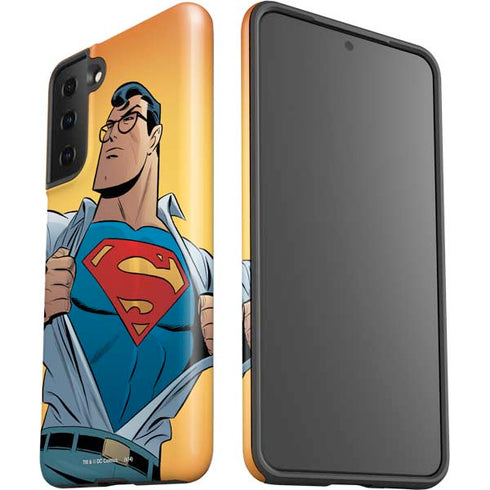 DC Comics Superman 90's Animated Series Galaxy S21 FE Pro Case