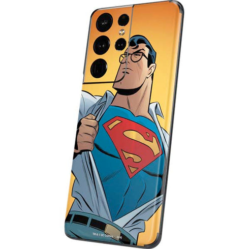DC Comics Superman 90's Animated Series Galaxy S21 Ultra 5G Skin