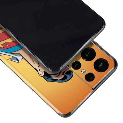 DC Comics Superman 90's Animated Series Galaxy S21 Ultra 5G Skin