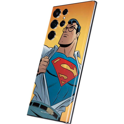 DC Comics Superman 90's Animated Series Galaxy S22 Ultra Skin