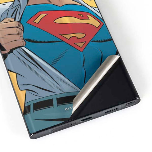 DC Comics Superman 90's Animated Series Galaxy S22 Ultra Skin